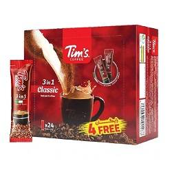 تیمز کافی میکس 3*1 جعبه ای 24عددی